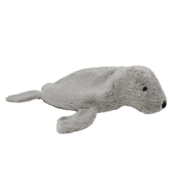 Kuscheltier Robbe Grau klein