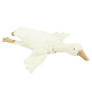 Cuddly toy goose white large