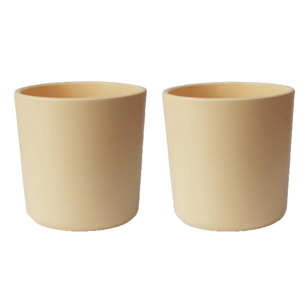 Set of 2 drinking cups Daffodil