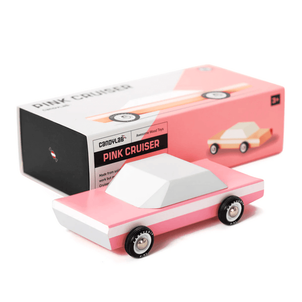 Candylab Toys Pink Cruiser | Spielzeugauto | Beluga Kids