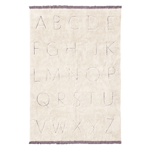 RugCycled ABC rug