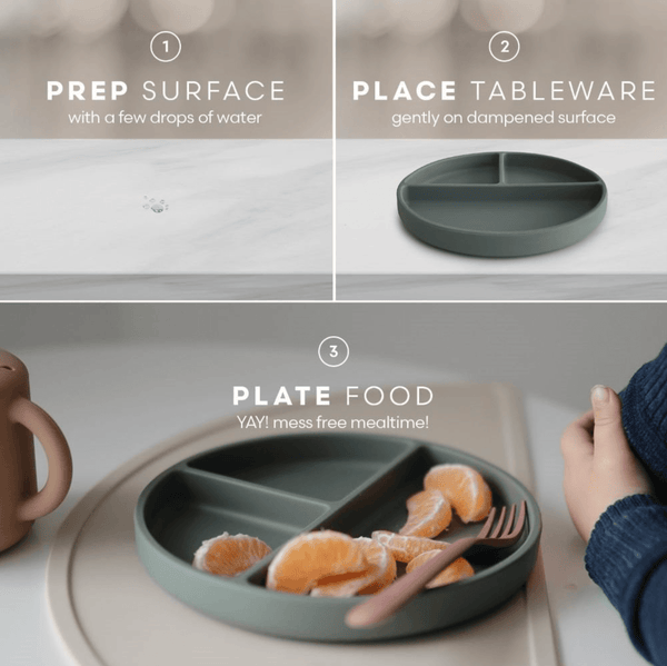 Stay-put Silicone Plate Dried Thyme