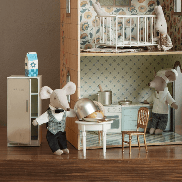 Kühlschrank Maus Weiss