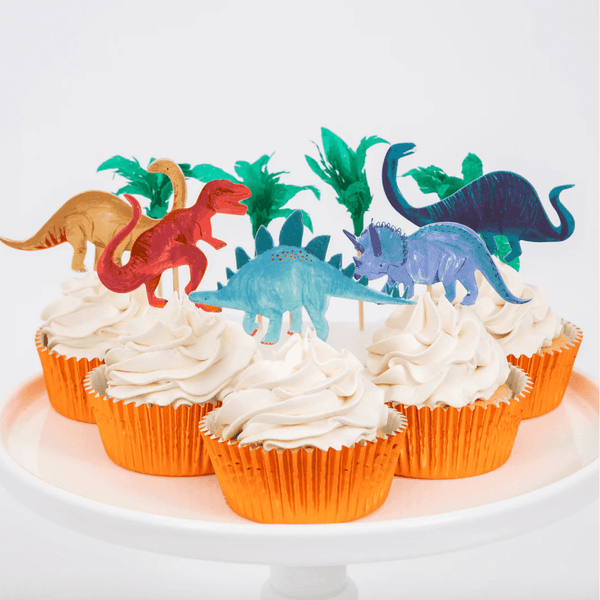 Ensemble de cupcakes du royaume des dinosaures