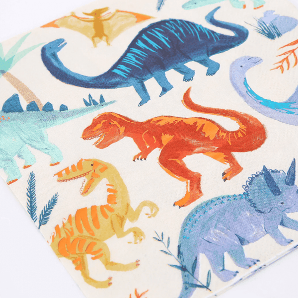 Dinosaurier Kingdom napkins