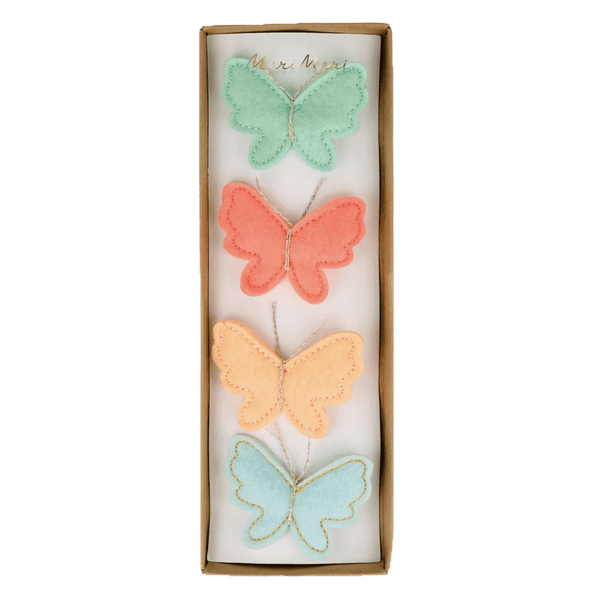 Meri Meri Felt Butterfly Haarspangen | haarschmuck | Beluga Kids