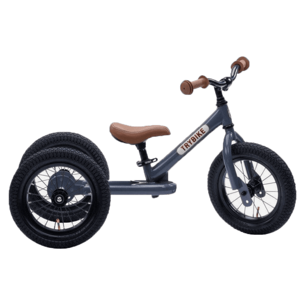 Trybike Trybike 2-in-1 Dreirad/Laufrad Grey | Laufrad | Beluga Kids