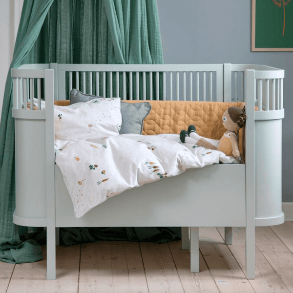 The Sebra bed Baby &amp; Junior foggy green