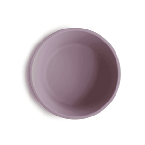 Mushie Schüssel Soft Lilac, 11,5 cm Durchmesser, lebensmittelechtes Silikon