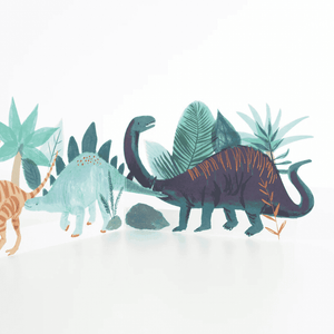 Meri Meri Dino-Geburtstagskarte, 12,7 cm hoch, mit Umschlag
