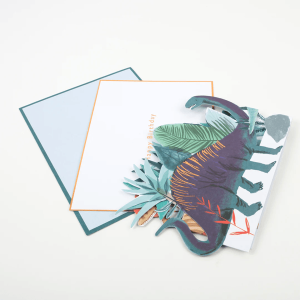 Meri Meri Dinosaurier Geburtstagskarte | Geschenkkarte | Beluga Kids