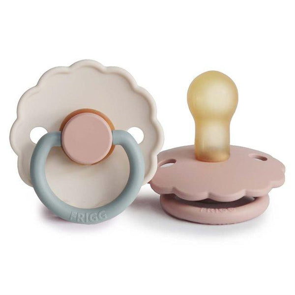 2-pack latex pacifier Daisy Blush/Cotton Candy