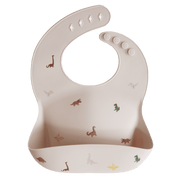 Silicone Bib Dinosaur