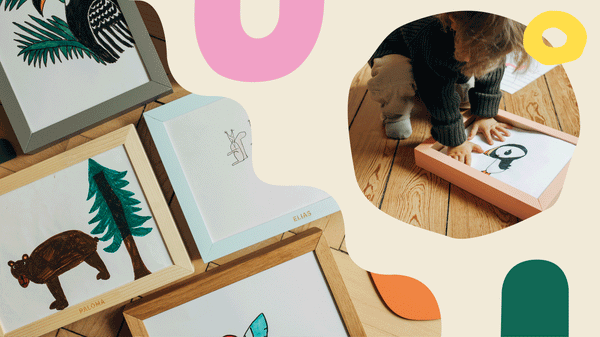 FrameMe FrameMe Nussbaum geölt | Bilderrahmen | Beluga Kids