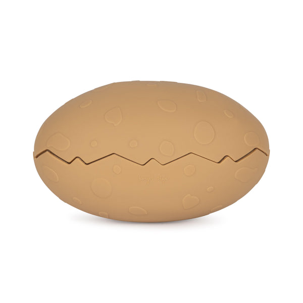 Silicone Bath Toy Dino Egg Almond Mix