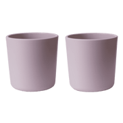 Set of 2 drinking cups Soft Lilac