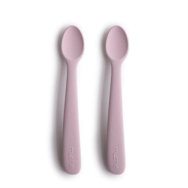2-Pack Silicone Spoons Blush/Shifting Sand